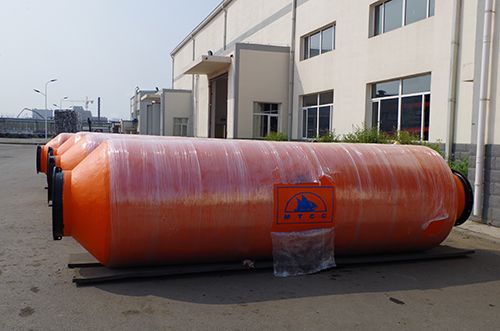 Steel lining buoy
