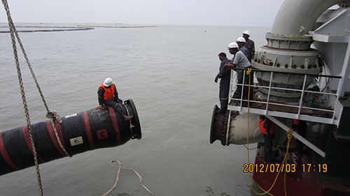 Armored Dredging Submerged hose-2